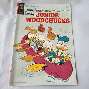 Walt Disney's Junior Woodchucks Comic Book 1967 Donald Duck Huey Dewey Louie